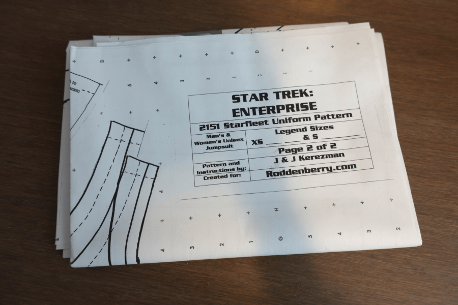 ENT Jumpsuit Pattern
